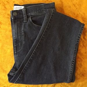 Madewell 10” high riser skinny black 🖤size 26”
